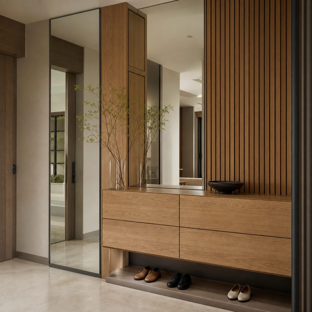 Entryway cabinet